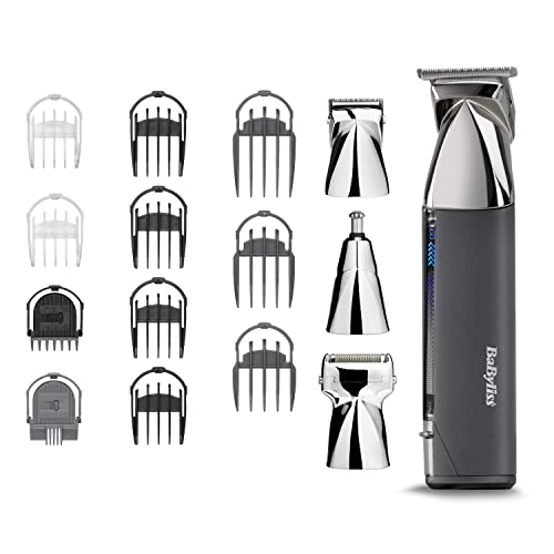 BaByliss Super-X Metal Hair Clipper, Lithium Cordless, Precision-engineered Japanese steel blades