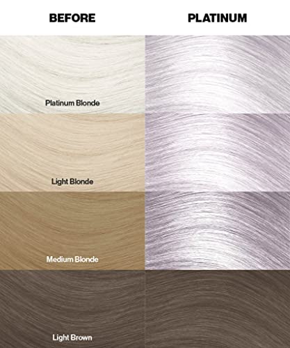 Renbow Crazy Color Semi Permanent Hair Color Cream Platinum No.28 100ml