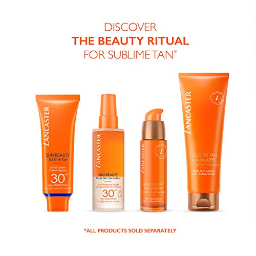 Lancaster Golden Tan Maximizer After Sun Lotion 125ml | Natural Tan Accelerator | Soothing | Cooling | After Sun For Body