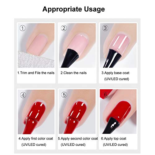 FANZEST Gel Nail Polish Led UV Gel Polish Holographic Color Sparkle Glitter Diamond Rose Gold 15ml