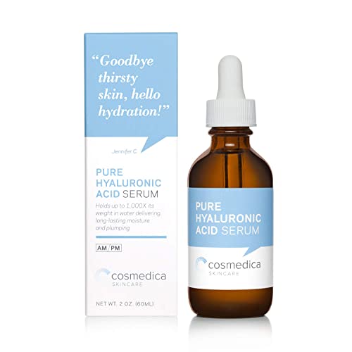 Hyaluronic Acid Serum for Skin- Anti-Aging, Serum Intense Hydration + Moisture, Non-greasy, Paraben-free-Best Hyaluronic Acid for Your Face (Pro