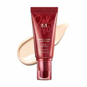 [MISSHA] M Perfect Cover BB Cream RX SPF42/PA+++ (No. 21 Light Beige) 50ml/1.69fl.oz.