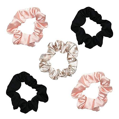 Kitsch Satin Scrunchies - Softer than Silk Scrunchies for Women | Cute Hair Ties & Hair Scrunchies for Hair | Stylish Scrunchie for Teens | Scrun