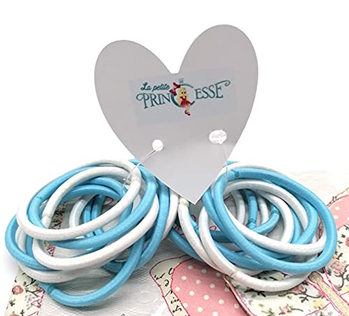 La Petite PrincesseThick red hair bobbles Red Hair bands, School Uniform Red Hair Elastic Bands Ponytail Holders Hair Bands Hair Bobbles for Wome