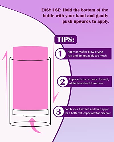 Hair Wax Stick 75g, Hair Pomade Tamer for Smoothing Flyaways Edge Control Taming Frizz Hair, Lasting Styling Cream Gel, Women Slick Back Hair Glu