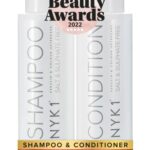 Salt Sulphate Free Hair Shampoo And Conditioner (500ml x2) Sulfate Free Shampoo And Conditioner Sets Hair Aftercare for Extensions, Colour and Ke