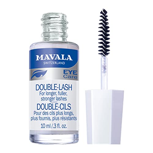 Mavala Double Lash - Strengthens Lashes Eyebrows For A Longer, Denser Stronger Effect 10ml