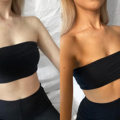 Skinny Tan Express Mousse - 1 Hour Express Fake Tan with Hydrating Coconut Water for Skincare, Streak Free Instant Self Tan, Vegan & Cruelty Free