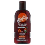 Malibu Sun SPF 6 Non-Greasy Dry Oil Gel with Beta Carotene and Coconut Oil, Water Resistant, 200ml