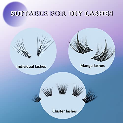 Lash Bond and Seal Lash Glue Cluster Lashes Glue Bond and Seal Eyelash Glue for DIY Eyelash Extension Strong Hold 48 Hours Cluster Lash Glue 10ml