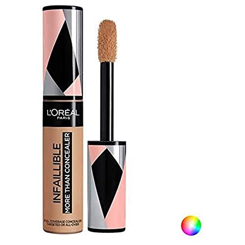 L'Oreal Paris Infallible Longwear 24HR More Than Concealer, Matte Finish, (328 Biscuit)