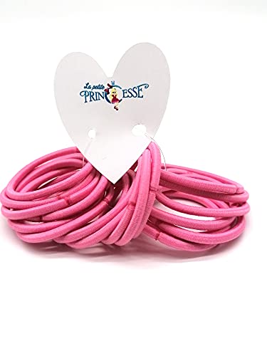 La Petite PrincesseThick red hair bobbles Red Hair bands, School Uniform Red Hair Elastic Bands Ponytail Holders Hair Bands Hair Bobbles for Wome