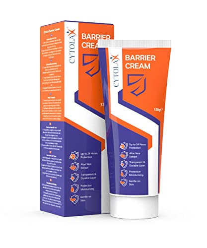 Cytolax Barrier Cream 120g | Transparent & Durable 24hour Protection | Prevents Skin Irritation & Sores | Improves Elasticity & Repairs Damaged S
