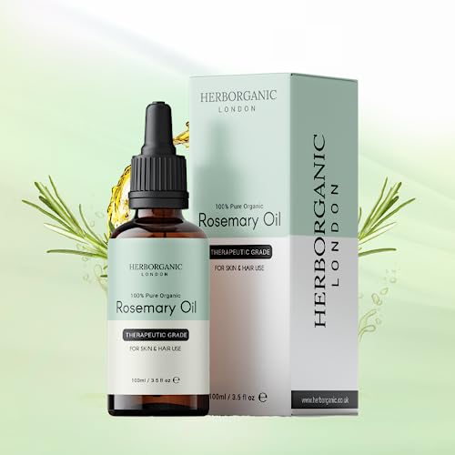 Rosemary Oil - 100ml - Rosemary Oil for Hair Growth & Skin Care - For Dandruff and Scalp Stimulation - Hair Strength, Thickness & Aromatherapy Be