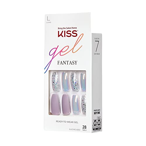 KISS Glam Fantasy Nails - Rainbow Rings