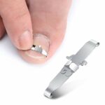 BEZOX 2 Pcs Ingrown Toenail Tools, Ingrown Toenail Correction Buckle and Toenail Lifter for Ingrown Toe Nails and Paronychia Treatment - Surgical