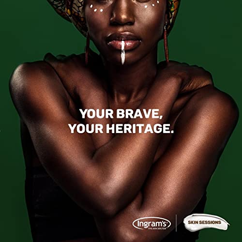 Ingram's Camphor Cream Original 450 Ml For Face And Skin 100% Pure, Non-Greasy Cream Intensively Restores, Moisturize, Hydrates,Repairs And Nouri