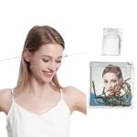 Cdemiy Face Lift Tape, 20 Pcs Face Tape Lift with 8 Thin String, Invisible Face Lifting Tape, Instant Face Lift Band, Face Thin Tape for Tighteni