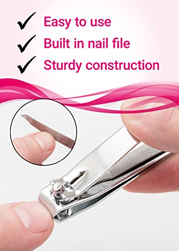 Nail Clippers - Toenail Clippers - Nail Cutter - Nail Clippers for Women - Toe Nail Clippers - Nail Clipper - Toe Nail Clipper Heavy Duty Stainle