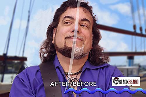 Blackbeard for Men - temporary brush on colour 12ml (0.40oz) Dark Brown (Dark Brown)