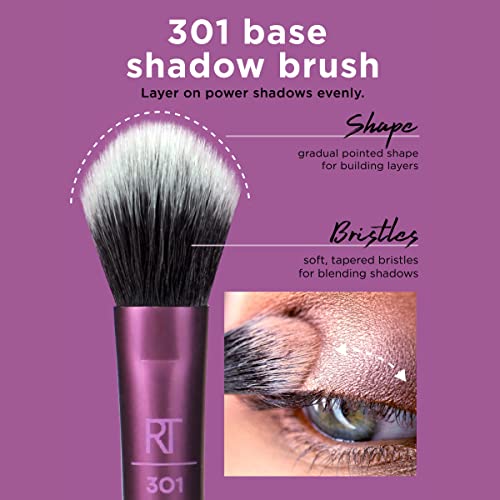 Real Techniques Eye Shade and Blend Eyeshadow Make-up Brush Duo (packaging & handle may vary)