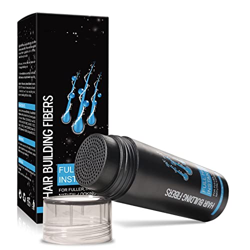 Hair Building Fibers, Professional Quality Fibre Hair Powder Spray Hair Fibres Dark Brown Hair Loss Concealer for Men and Women for Bald Spots &