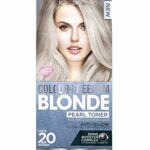 Knight & Wilson Colour-Freedom Pearl Blonde Toner, Permanent Ice Cool Hair Dye Tint, Anti Brassiness, Neutralises Yellow & Brassy Tones, for Natu