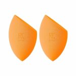 Real Techniques Miracle Complexion Makeup Sponge for full cover foundation, Pack of two (Packaging May Vary)