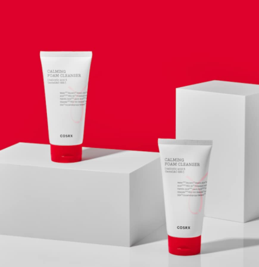 COSRX AC Collection Calming Foam Cleanser, 150ml | Facial Cleanser for Acne Prone Skin | For Sensitive, Blemish Prone Skin | Animal Testing Free,