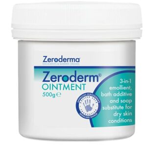 Zeroderma Zeroderm Ointment 500g - 3In1 Emollient, Bath Additive and Soap Substitute for Dry Skin Conditions