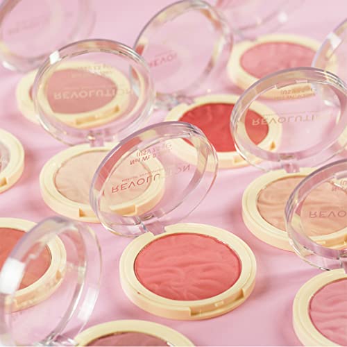 Makeup Revolution, Blusher Reloaded, Face Blusher, Highly Pigmented, All Day Wear, Peaches & Cream, 7.5 g