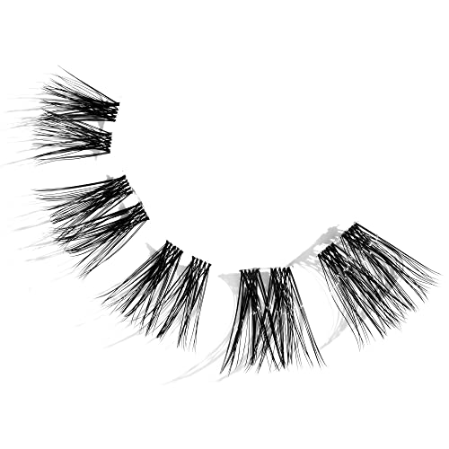 NYX Professional Makeup False Lashes, Long-lasting 12h Wear, Invisible Bands, Re-Usable up to x15, Vegan Lashes, Jumbo Lash!, Fringe Glam