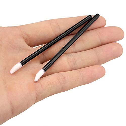 G2PLUS 200 PCS Disposable Lip Gloss Brush - Lipstick Concealer Brushes - Lip Applicator Wands Perfect for Lips, Eyes and Makeup Application