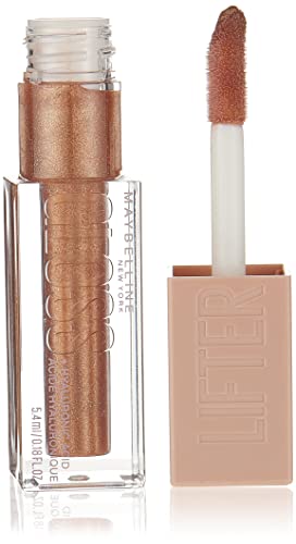 Maybelline Lifter Gloss Plumping Hydrating Lip Gloss Hyaluronic Acid, 003 Moon, 5.4 ml (Pack of 1)