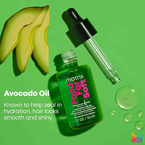 Matrix Food for Soft Detangling Hydrating Conditioner for Dry Hair, with Avocado Oil and Hyaluronic Acid, 300 ml