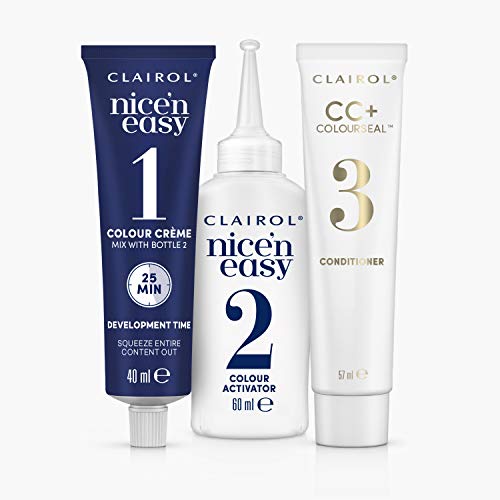 Clairol Nice'n Easy Crème, Natural Looking Oil Infused Permanent Hair Dye, 8WR Golden Auburn (Pack of 2)