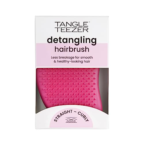 Tangle Teezer | The Original Detangling Hairbrush for Wet & Dry Hair | For All Hair Types | Pink Fizz