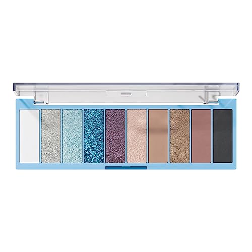 e.l.f. Perfect 10 Eyeshadow Palette, Ten Ultra-pigmented Nude, Matte Shades, Blendable Formula, Vegan & Cruelty-free, Nude Mood (Packaging May Va