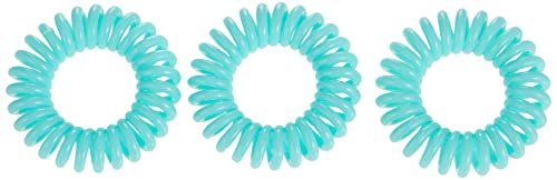 Invisibobble ORIGINAL Hair Ties, Crystal Clear, 3 Pack - Traceless, Strong Hold, Waterproof - Suitable for All Hair Types