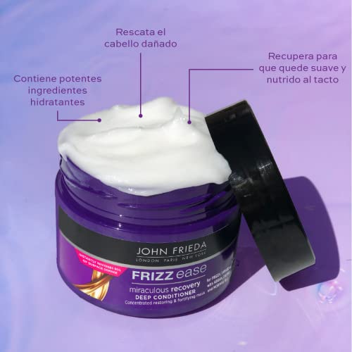 John Frieda Frizz Ease Miraculous Recovery Intensive Deep Conditoner Hair Mask 250ml, White