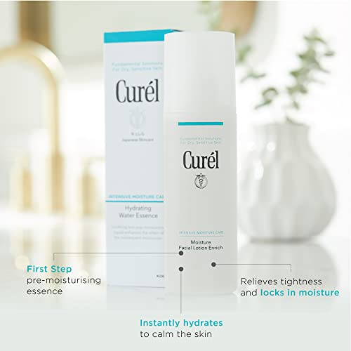 Curel Hydrating Face Toner, Water Essence for Dry, Sensitive Skin 150ml