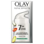 Olay Total Effects 7in1 Fragrance Free Moisturiser With Niacinamide, 50ml