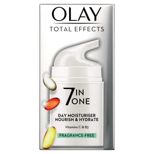 Olay Total Effects 7in1 Fragrance Free Moisturiser With Niacinamide, 50ml