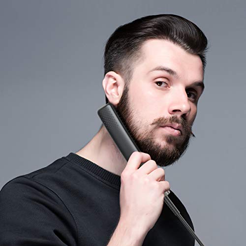 Lidasen Beard Straightener Combs for Men, Multifunctional Ionic Hair Beard Straightener Brush Heated Beard Brush for Men Electric Hair Straighten