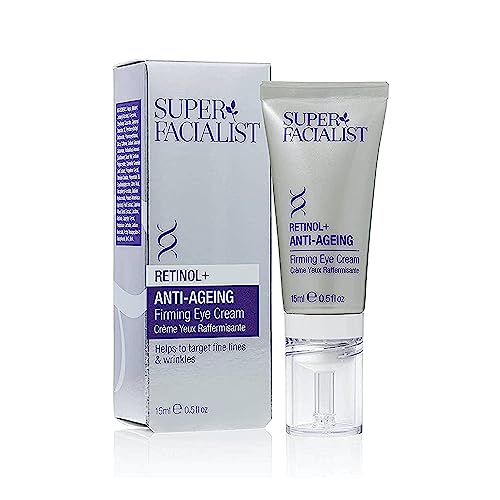 Super Facialist Retinol+ Anti-Ageing Night Cream - Face Cream with Retinol & Hyaluronic Acid for Fine Lines & Wrinkles, Vegan Friendly Anti Agein