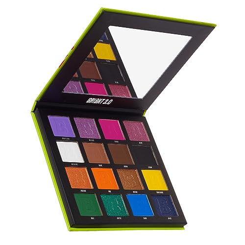 BEAUTY BAY Neutral 16 Piece Colour Eyeshadow Palette Gift Set - Make up Beauty Products - Vegan Gifts for Women - PETA Certified Cruelty Free - M