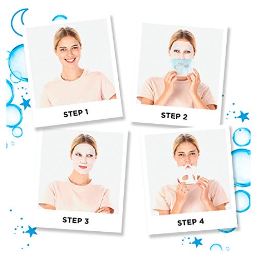 Garnier Moisture Bomb Night Time Deep Sea Water And Hyaluronic Acid Sheet Mask, Hydrating And Replenishing, Biodegradable And Vegan Tissue, Rose,