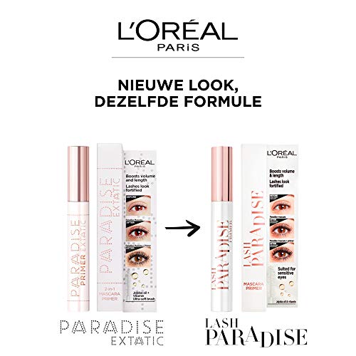 L'Oreal Paris Paradise Mascara Primer, Suitable for Sensitive Eyes