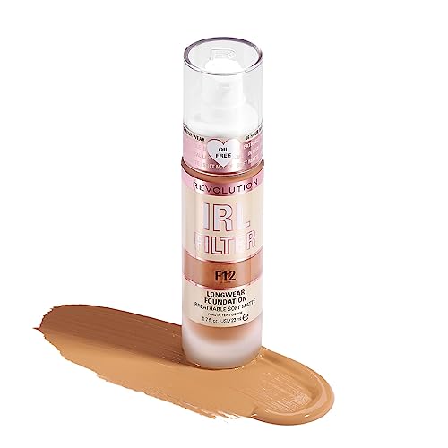 Makeup Revolution, IRL Filter, Longwear, Foundation, F7, 23ml