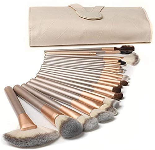Make up Brushes,TTRWIN 18 Pcs Professional Makeup Brush Set Synthetic Kabuki Face Blush Lip Eyeshadow Eyeliner Foundation Powder Cosmetic Brushes